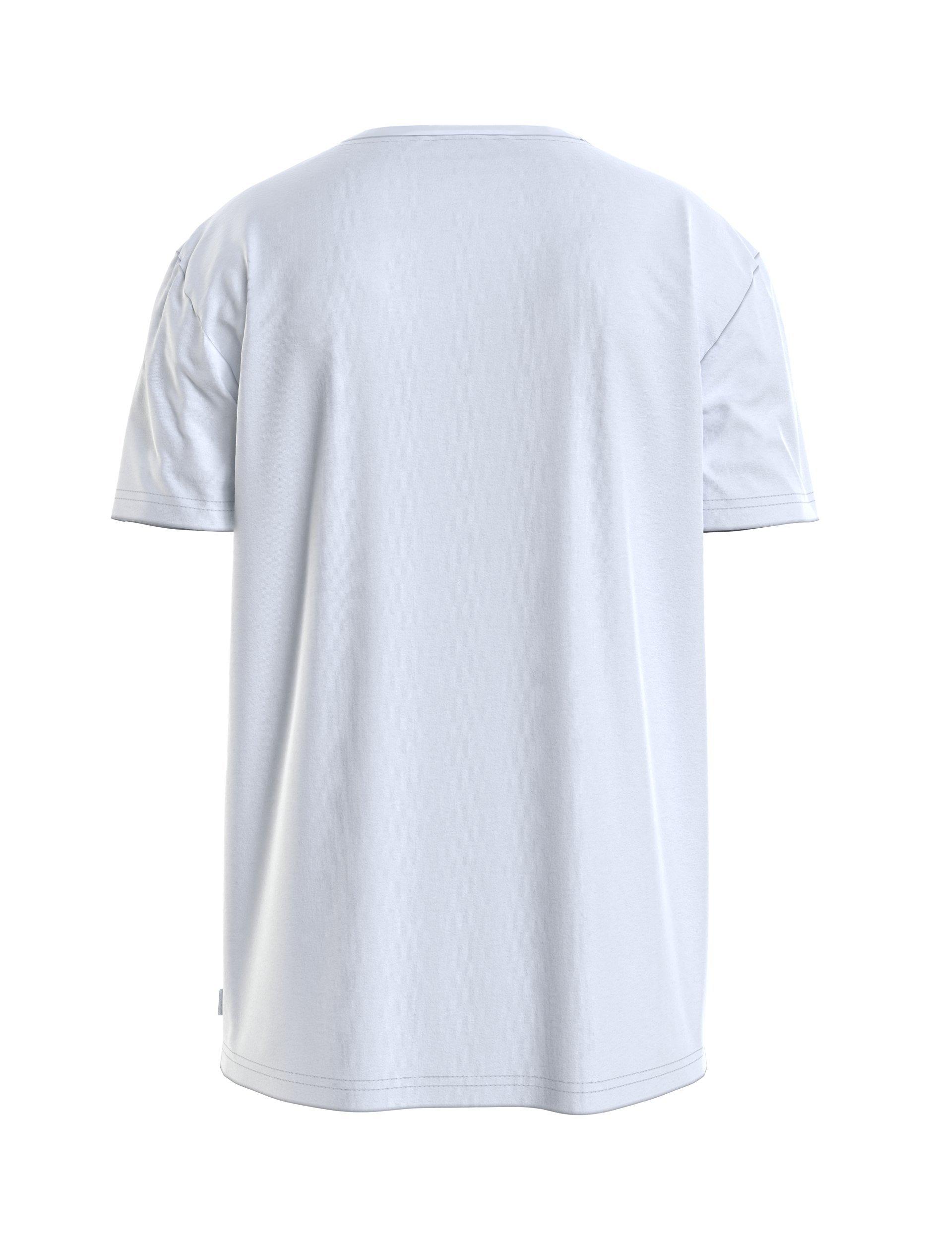 Product image 2 of 2, which shows Calvin Klein Signature Logo T-Shirt, Bright White, XL