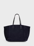 Gerard Darel Simple 2 Suede Shopping Bag, Universe