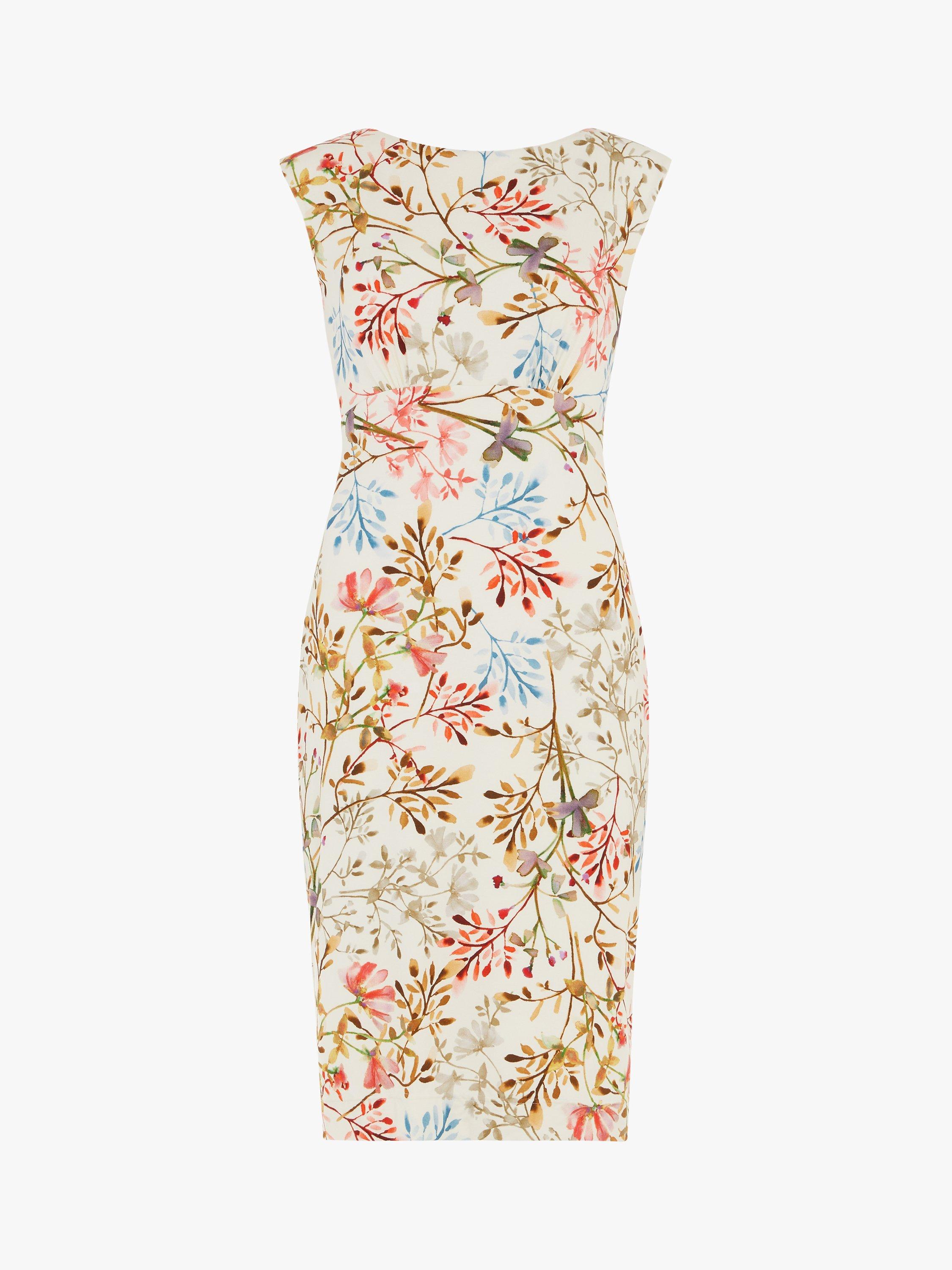 Product image 5 of 5, which shows Alie Street Pippa Floral Shift Dress, Japanese Garden, 14-16