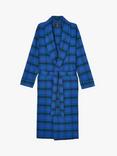 British Boxers Tartan Brushed Cotton Dressing Gown