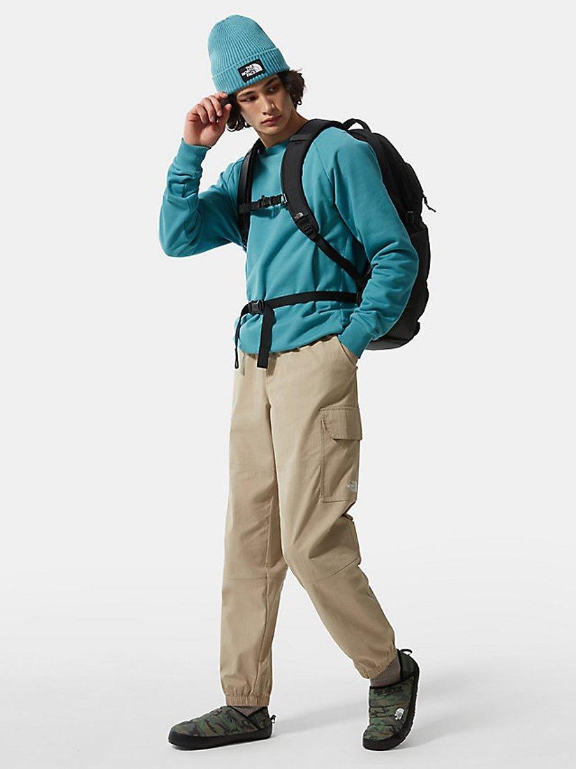 Product image 10 of 10, which shows The North Face Thermoball Traction V Men's Mules, Thyme Brushwood Camo Print/Thyme, 8