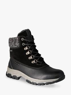 Josef Seibel Wynter 02 Leather Walking Boots - view 2, Black
