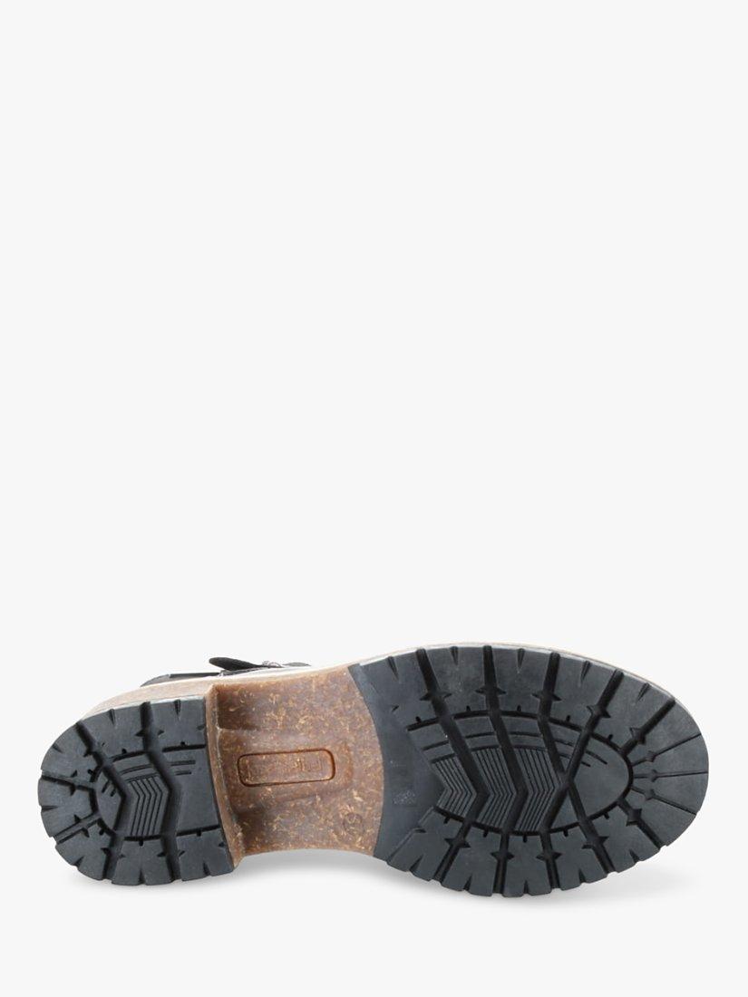 Product image 5 of 5, which shows Josef Seibel Waylynn 13 Leather Biker Boots, Black, 3