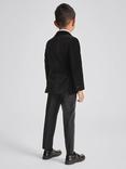 Reiss Kids' Ace Velvet Blazer, Black