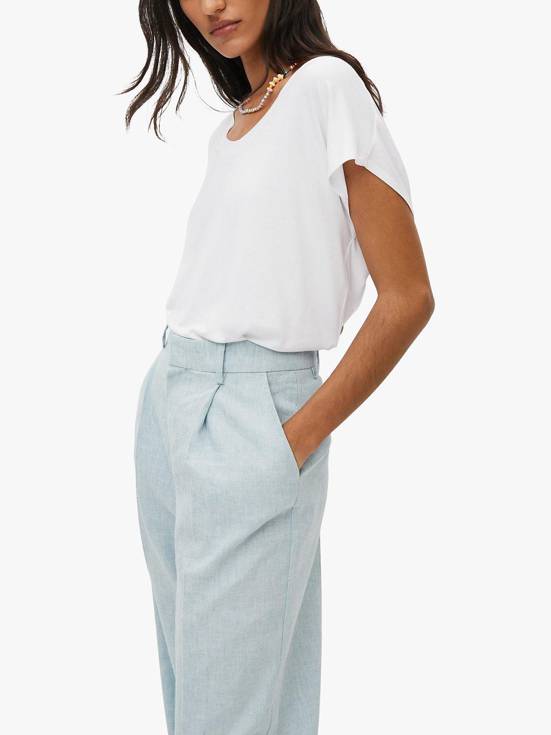 Mango Scoop Neck T-Shirt