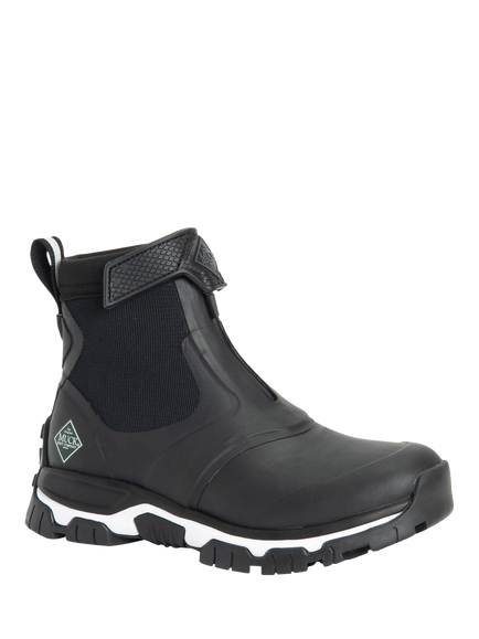 Muck Apex Zip Up Wellington Ankle Boots - view 2, Black