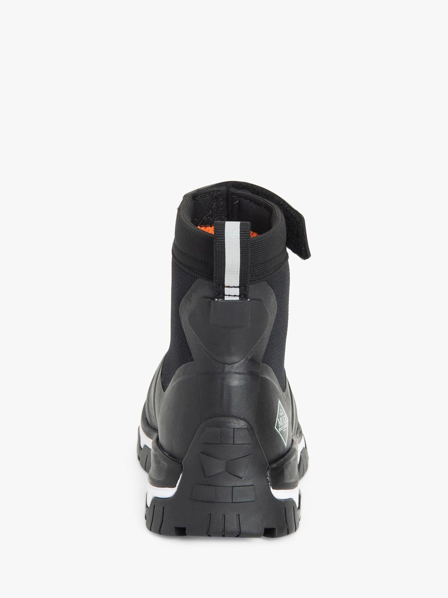 Product image 3 of 6, which shows Muck Apex Zip Up Wellington Ankle Boots, Black, 3