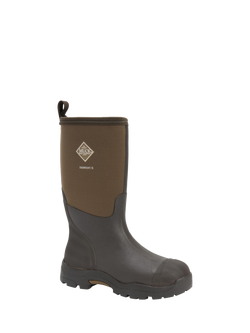 Muck Derwent II Slip On Mid Wellington Boots - view 2, Brown