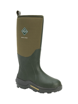 Muck Arctic Sport Pull On Wellington Boots - view 2, Moss