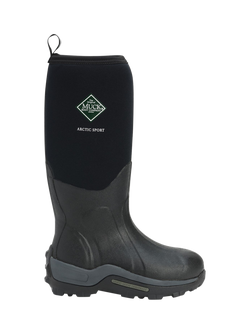 Muck Arctic Sport Pull On Wellington Boots, Black