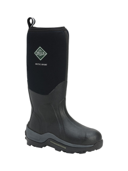Muck Arctic Sport Pull On Wellington Boots - view 2, Black