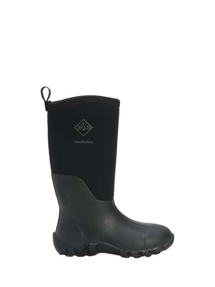Muck Edgewater II All Purpose Boots, Black, Black
