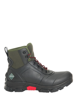 Muck Apex Lace Up Mid Wellington Boots, Black