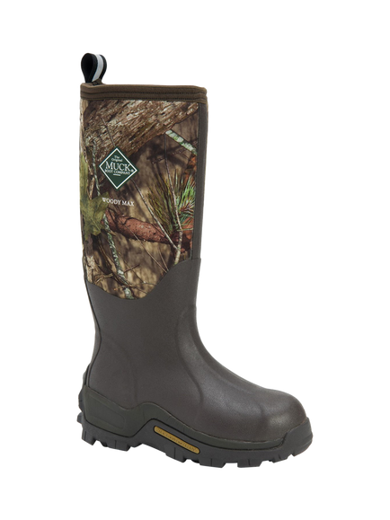Muck Woody Max Cold-Conditions Hunting Boots - view 2, Moss
