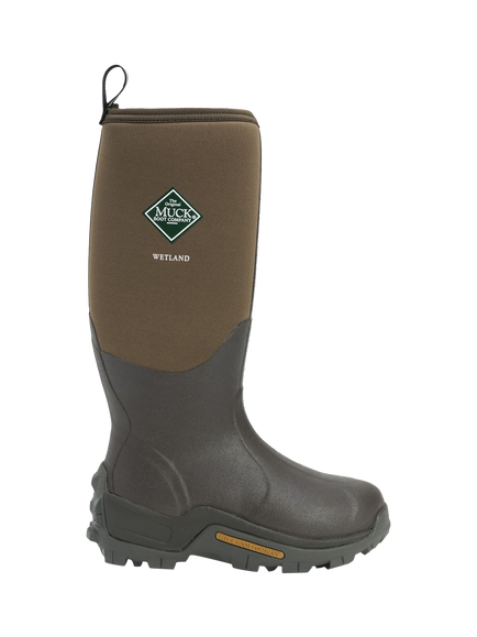 Muck Wetland Tall Wellington Boots, Brown