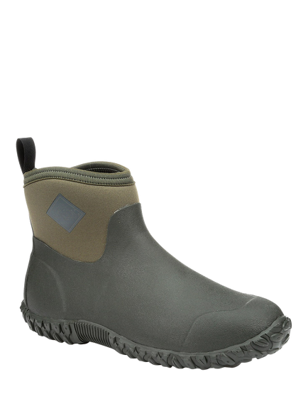 Muck Muckster II Ankle Wellington Boots - view 2, Black/Moss