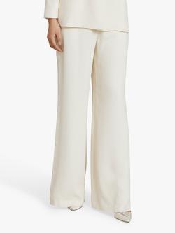 Ghost Alexa Flared Trousers, Cloud Dancer