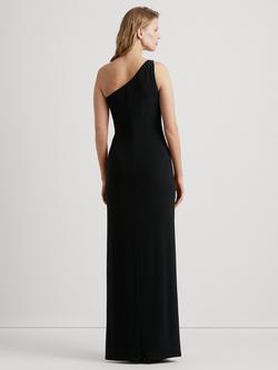 Lauren Ralph Lauren Belina Asymmetric Maxi Dress - view 2, Black