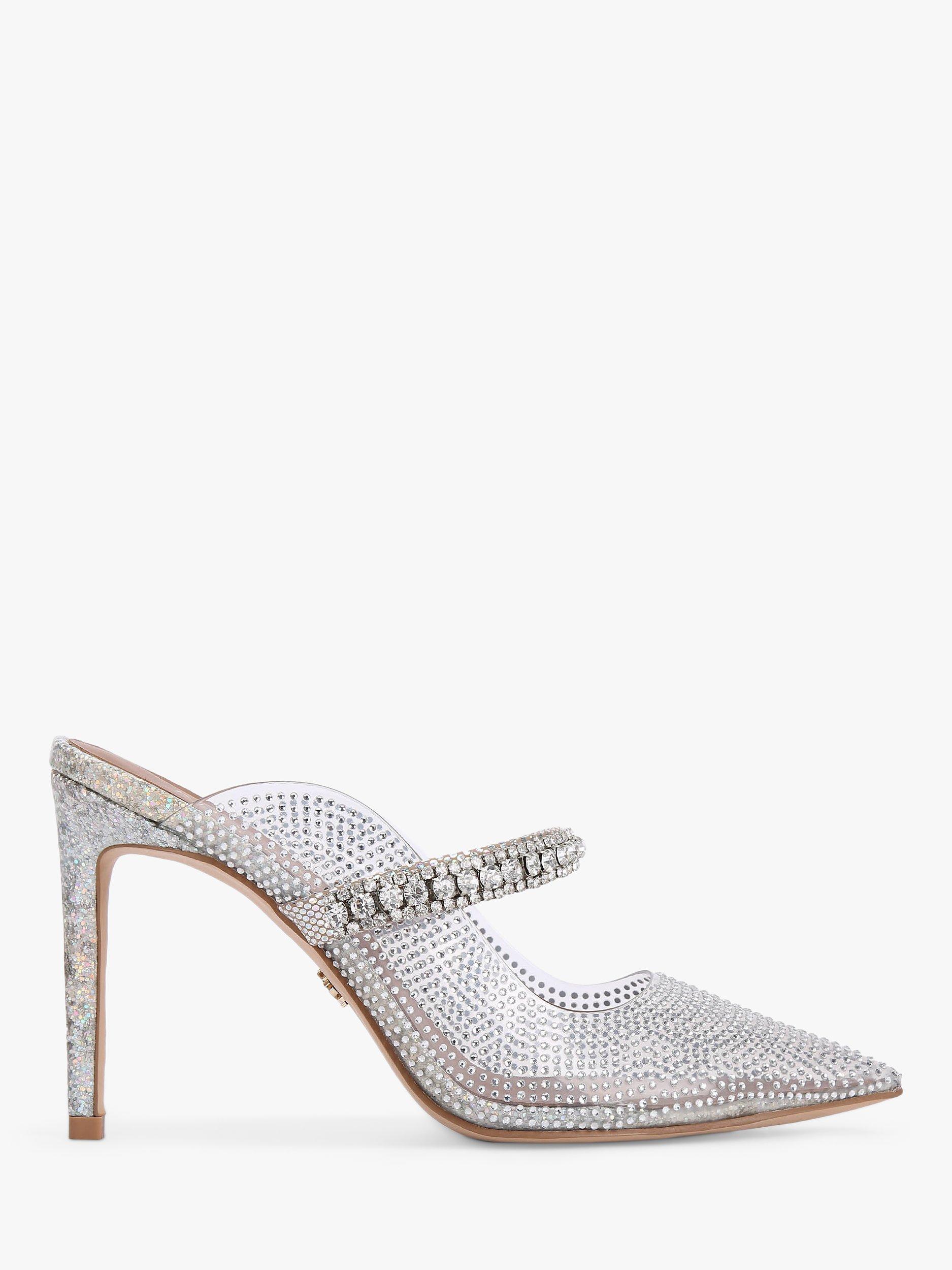Kurt Geiger London Duke Vinyl Embellished Court Shoes