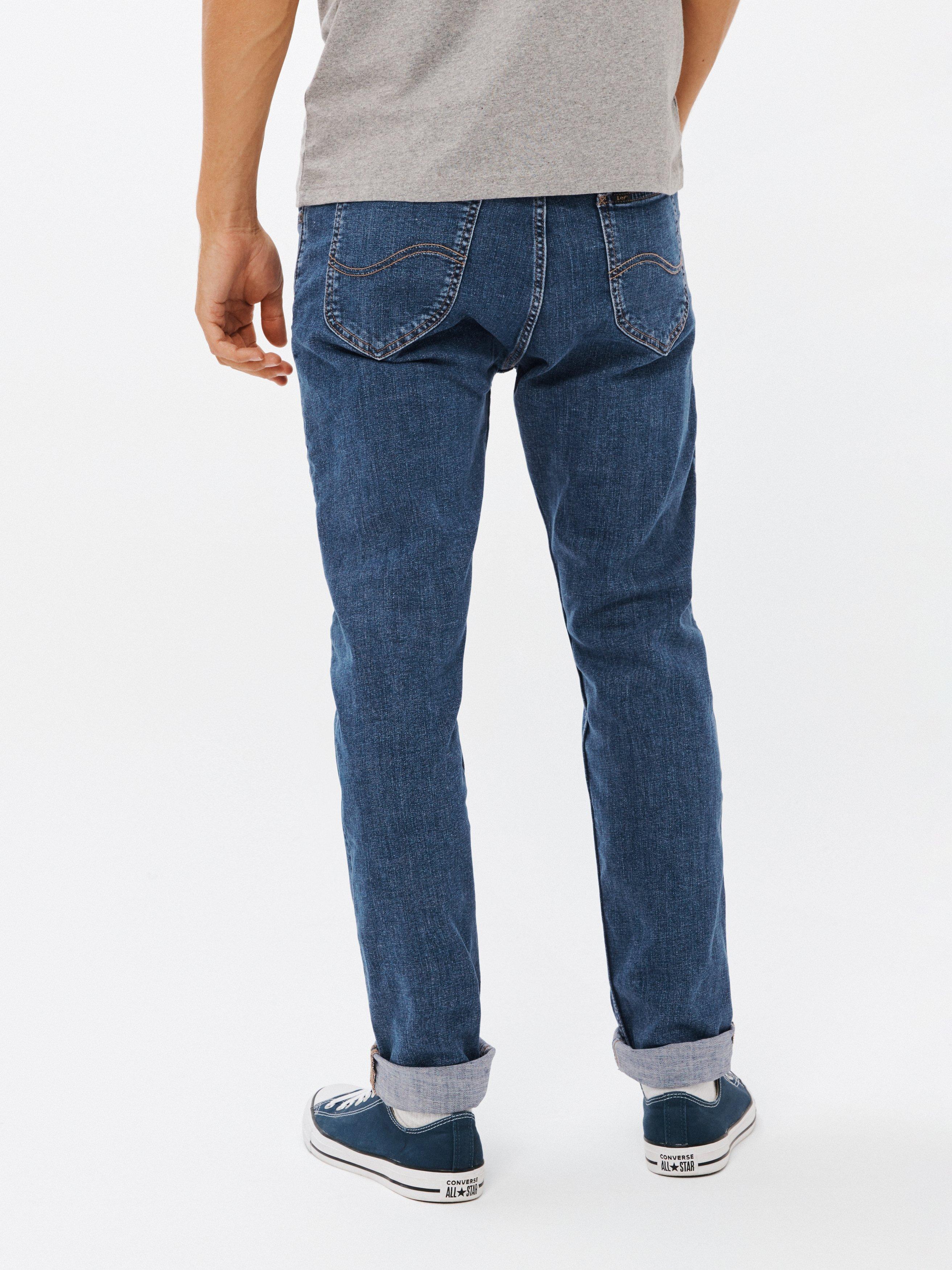 Product image 2 of 5, which shows Lee Rider Slim Fit Denim Jeans, Blue, 30S