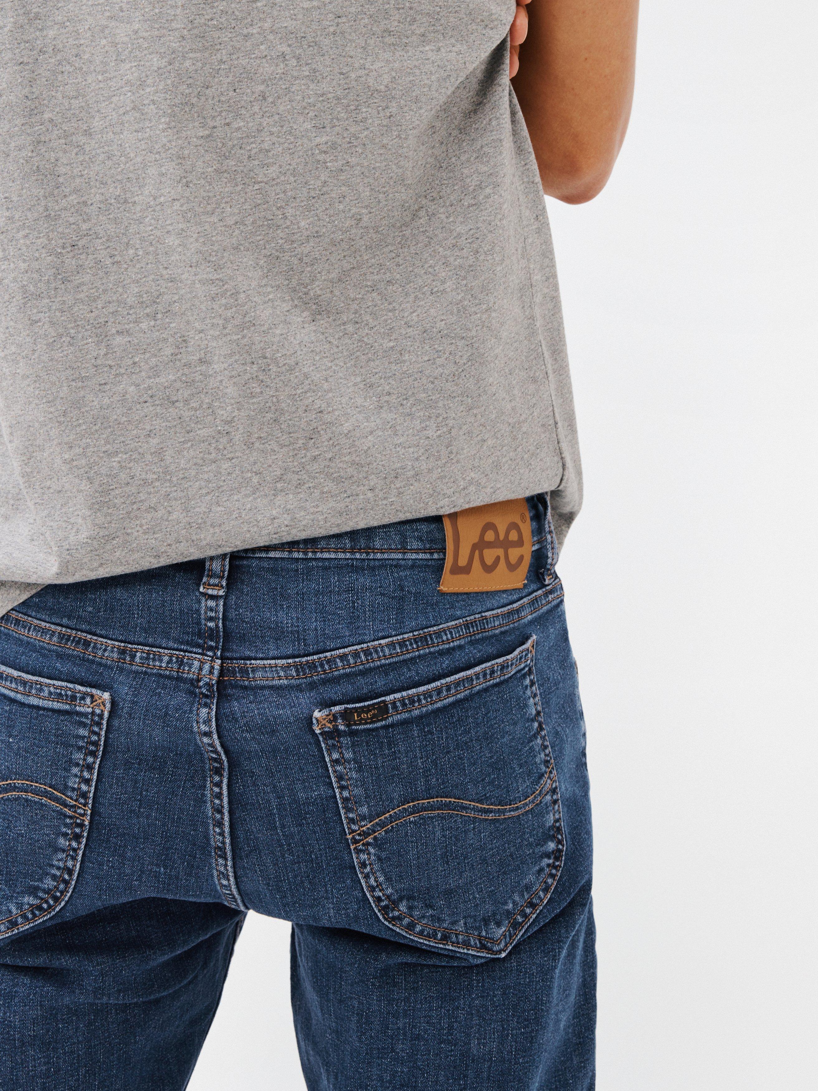 Product image 5 of 5, which shows Lee Rider Slim Fit Denim Jeans, Blue, 30S