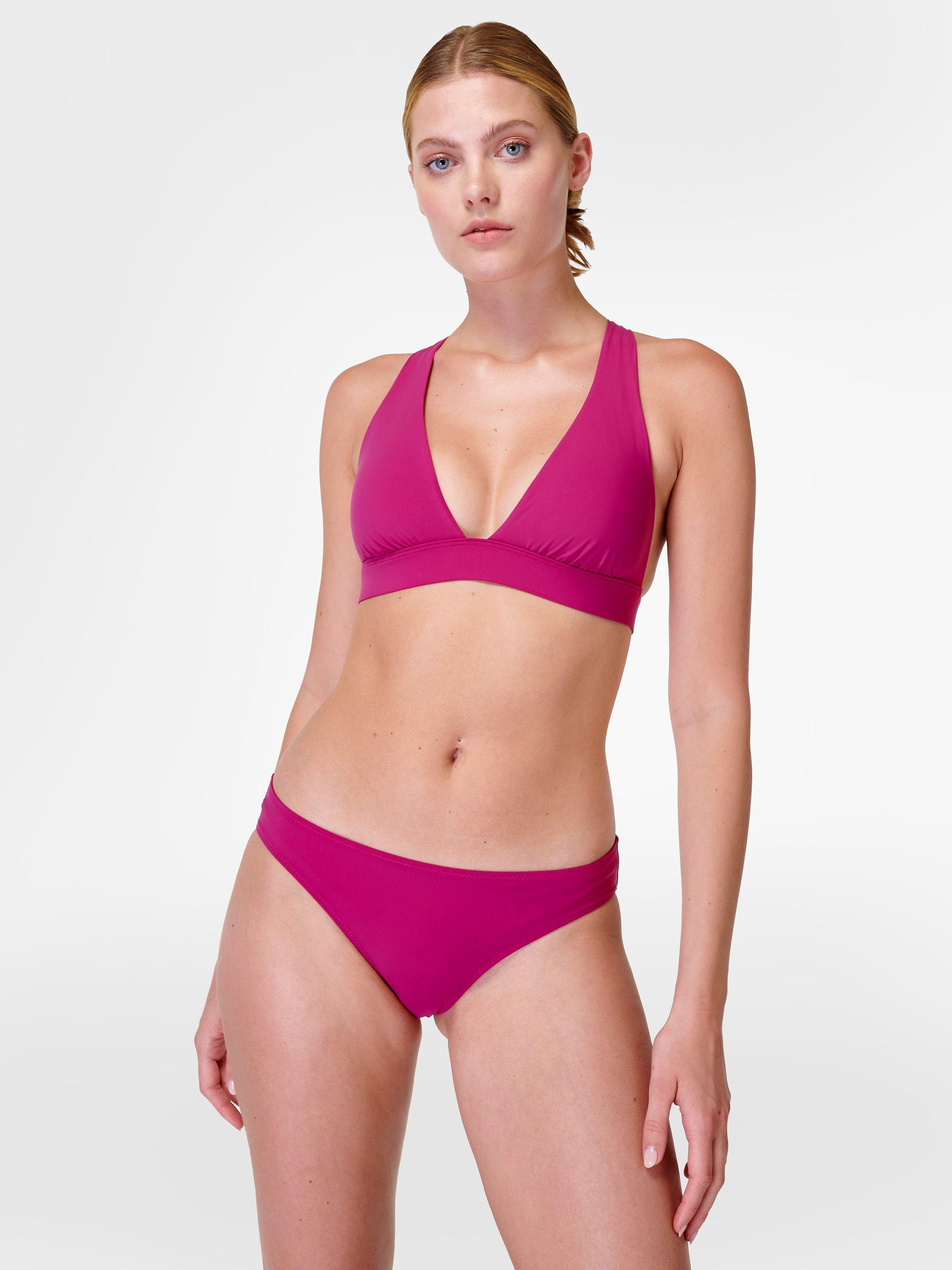 Sweaty Betty Peninsula Xtra Life Bikini Top, Phlox Pink 