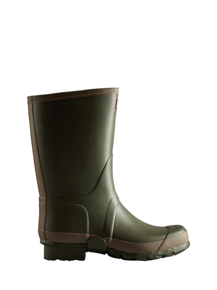Hunter Gardener Rubber Wellington Boots, Dark Olive