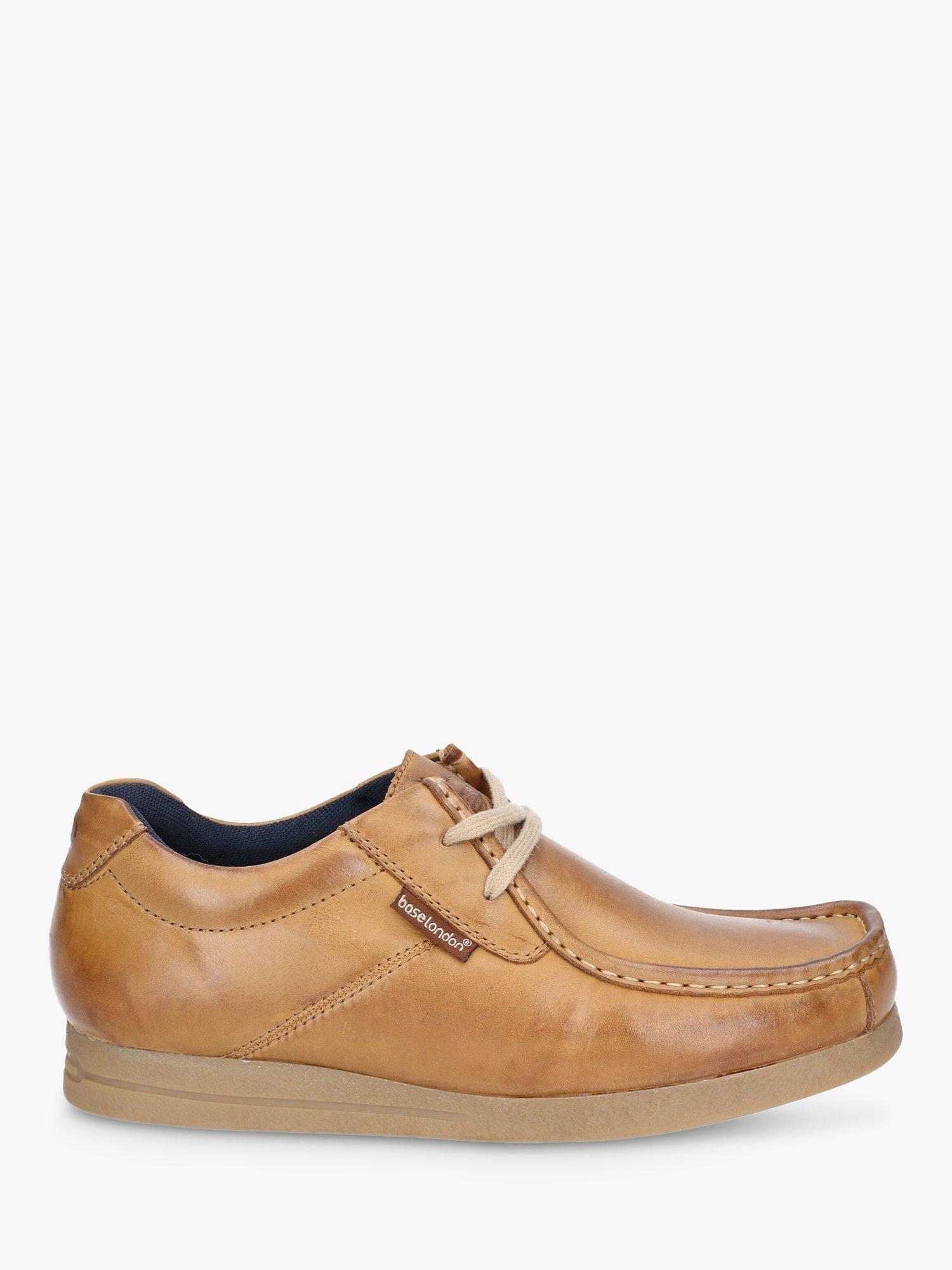 Base London Event Leather Lace Up Shoes, Tan