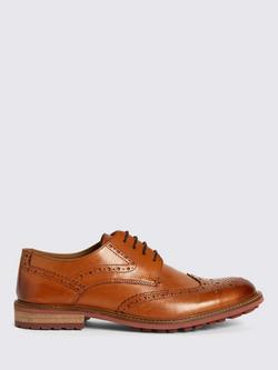 Moss Bray Leather Brogues, Tan, Tan