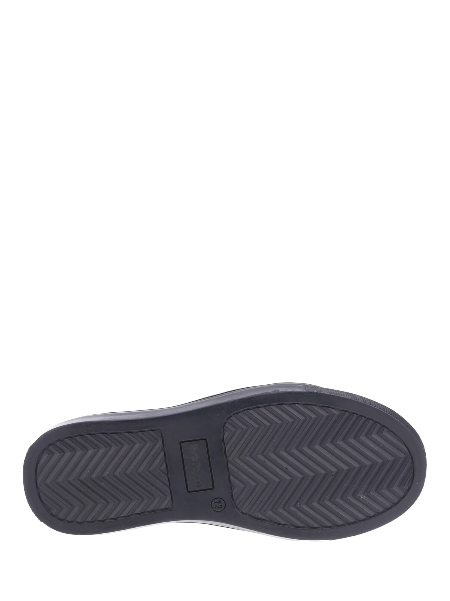 Product image 4 of 4, which shows Hush Puppies Kids' Sam School Shoes, Black, 3