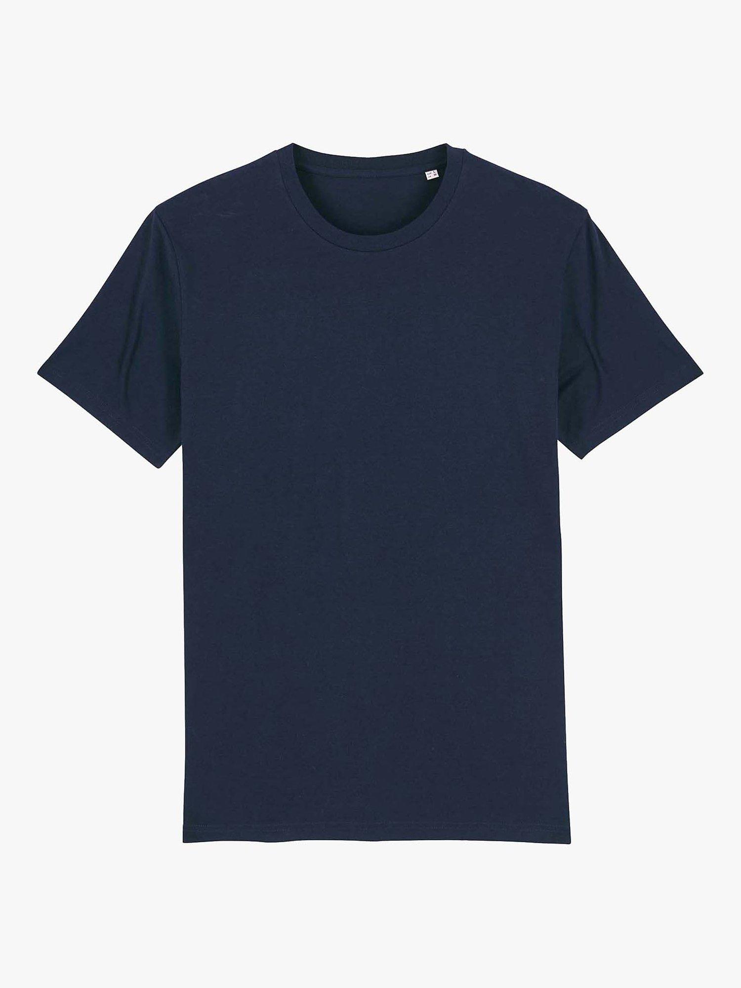 Product image 2 of 5, which shows British Boxers GOTS Organic Short Sleeve Lounge T-Shirt, Navy, S