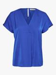 InWear Rinda V-Neck Top, Greek Blue
