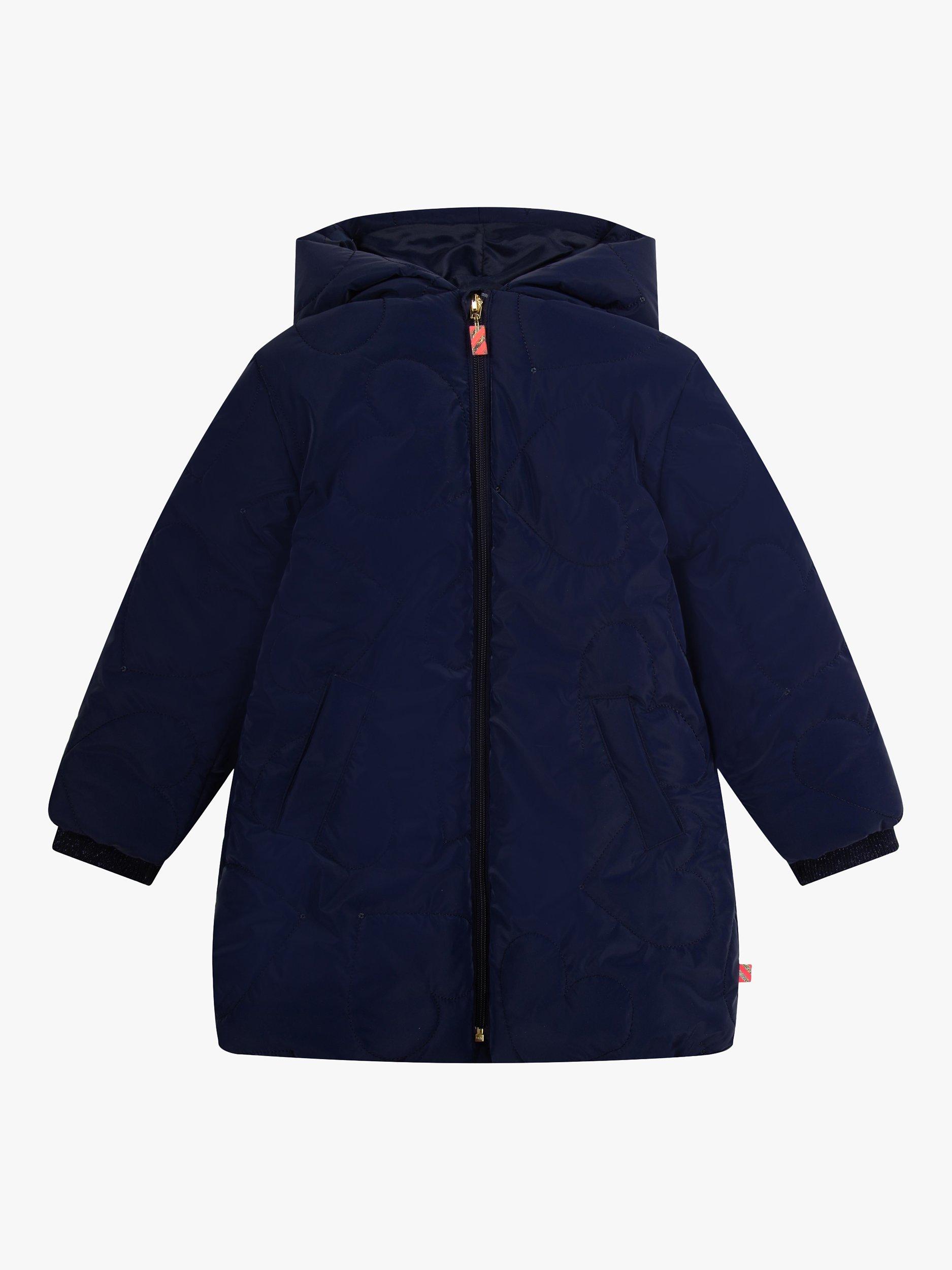 Billieblush Kids' Puffer Jacket, Navy