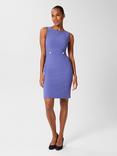 Hobbs Henriella Knee Length Dress, Blue