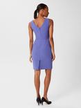 Hobbs Henriella Knee Length Dress, Blue