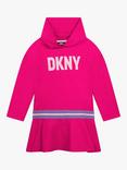 DKNY Kids' Logo Hooded Dress