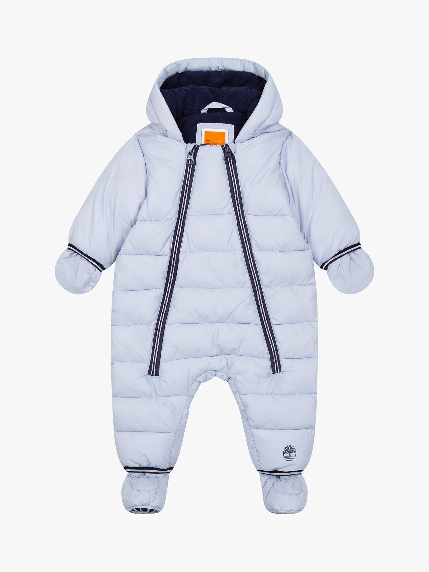 Timberland Baby All In One Snowsuit, Light Blue 