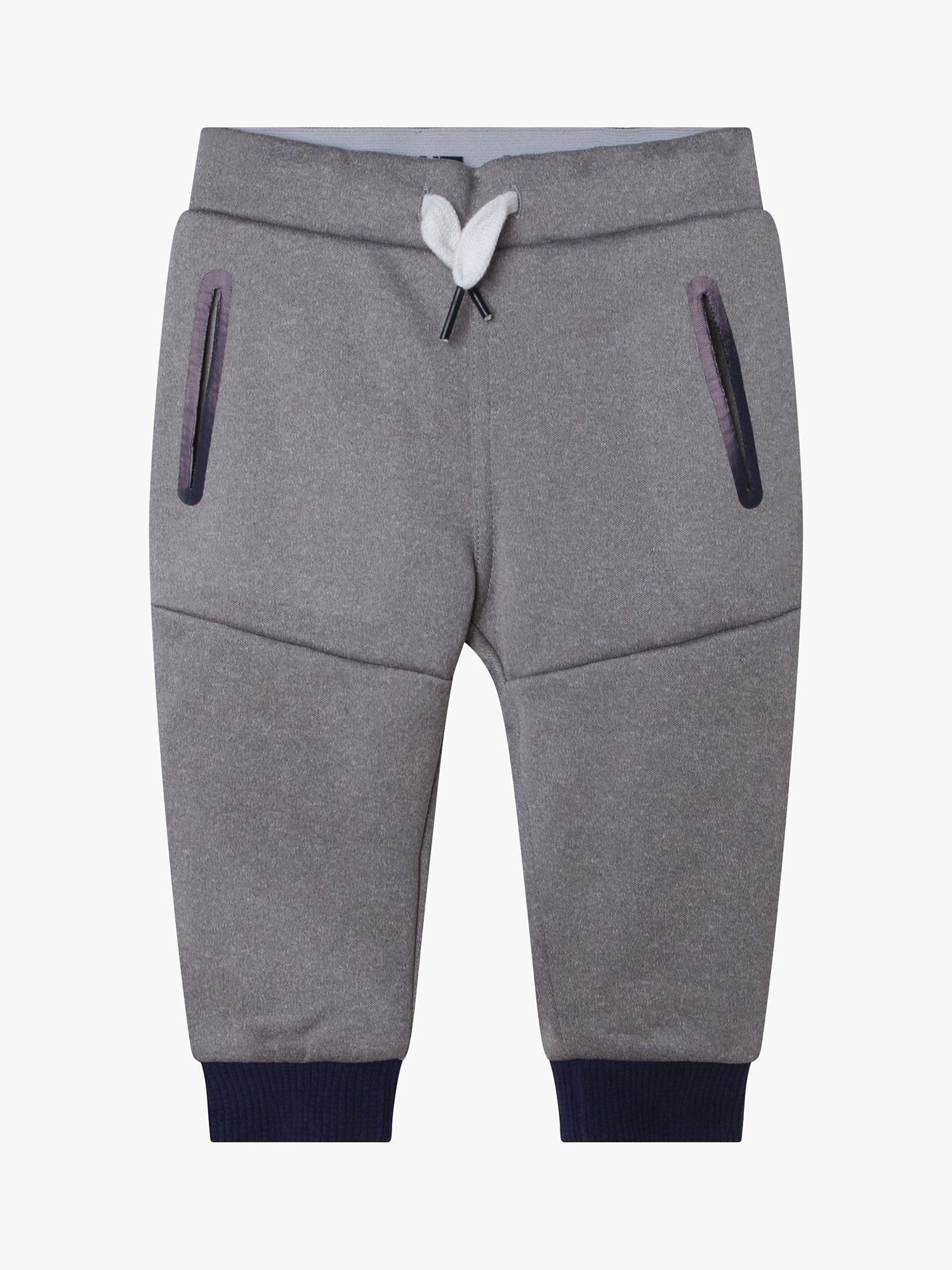 Timberland Baby Plain Tapered Jogging Bottoms, Light Grey