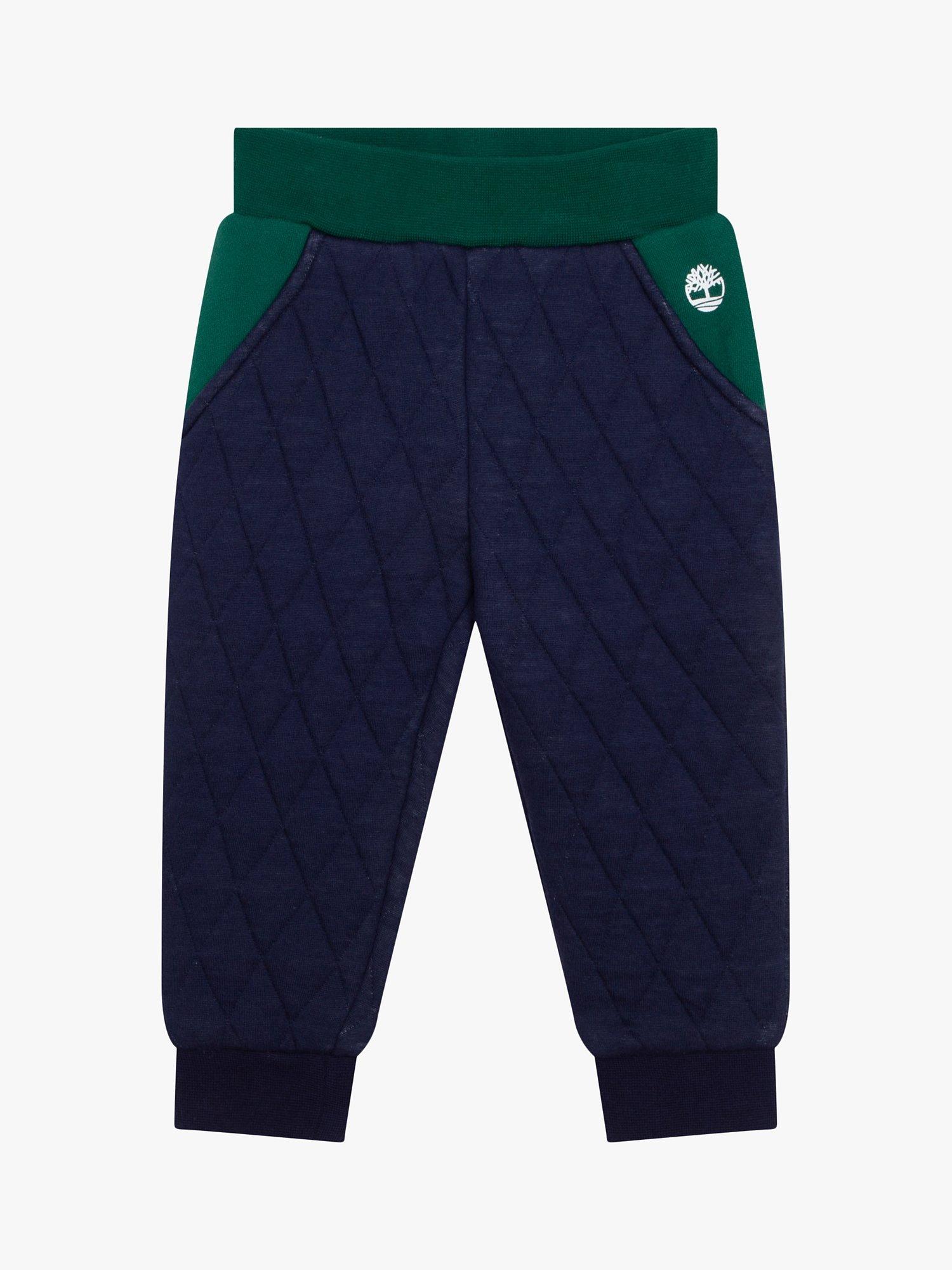 Timberland Baby Quilted Joggers, Navy