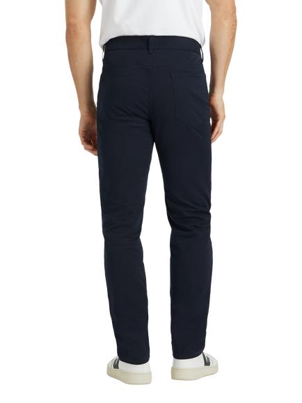 SPOKE Fives Regular Thigh Slim Chinos - view 2, Dark Navy