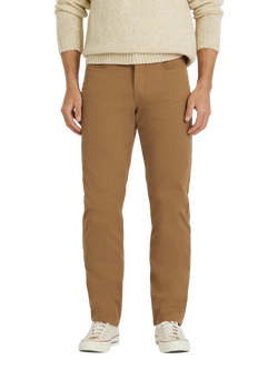 SPOKE Fives Cotton Blend Slim Fit Chinos, Ammonite