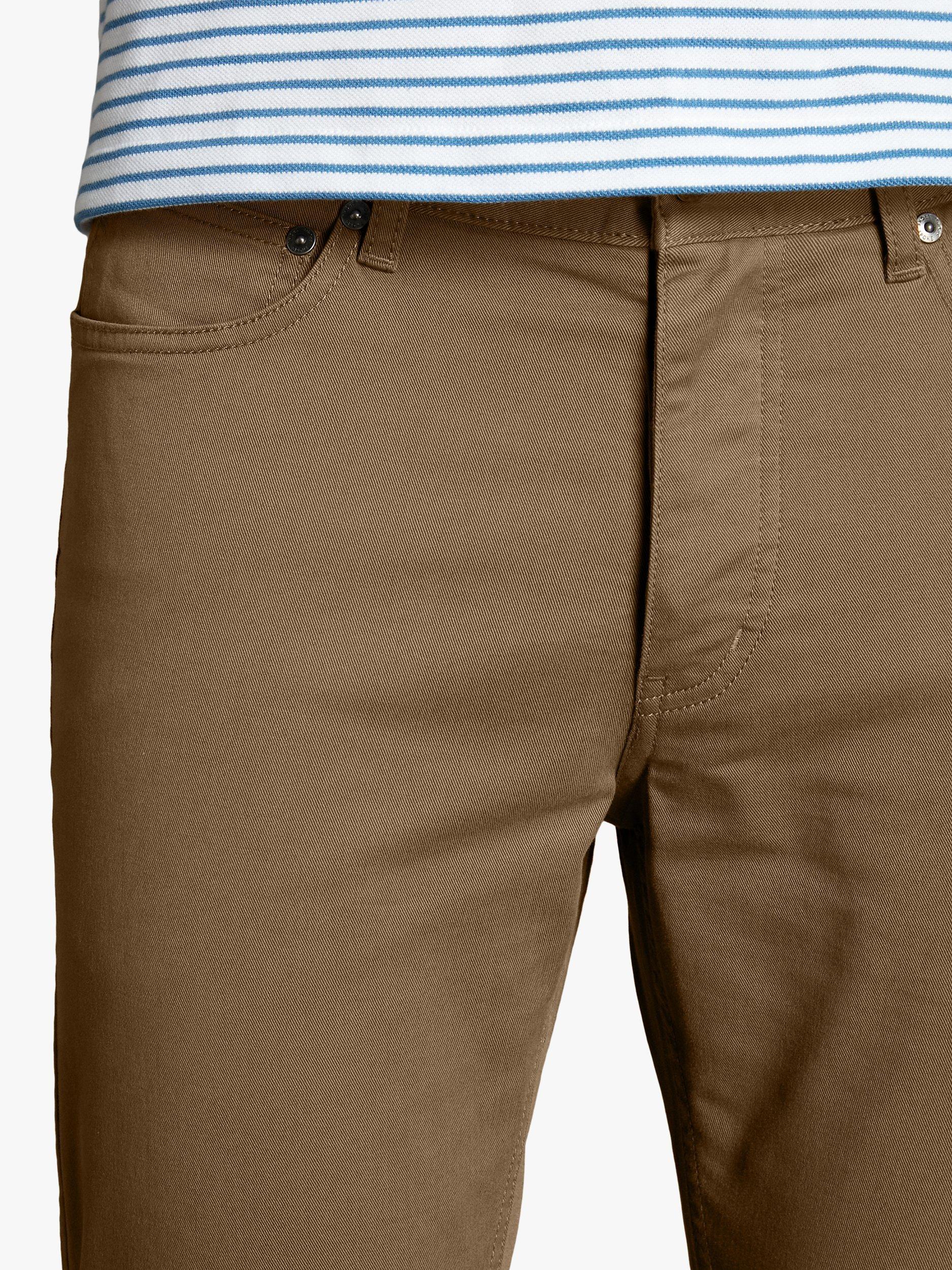 Product image 5 of 5, which shows SPOKE Fives Cotton Blend Regular Thigh Chinos, Ammonite, W30/L30