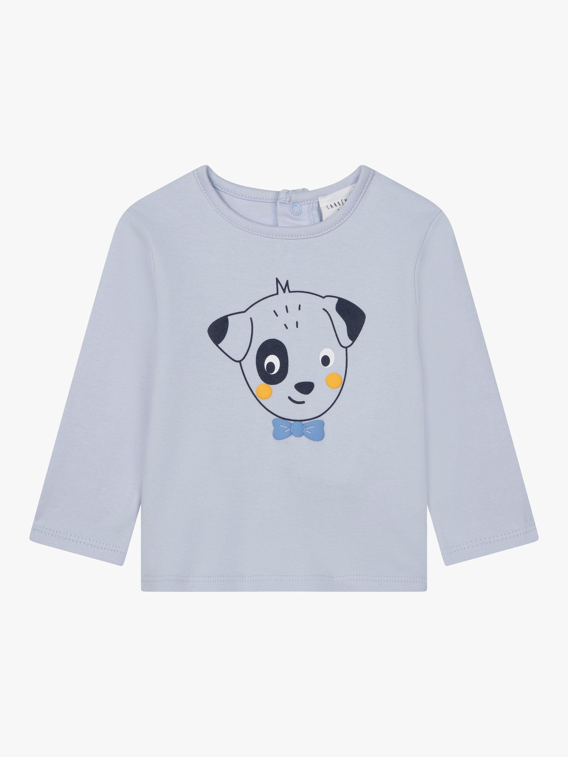 Carrément Beau Baby Dog Jersey Top, Light Blue