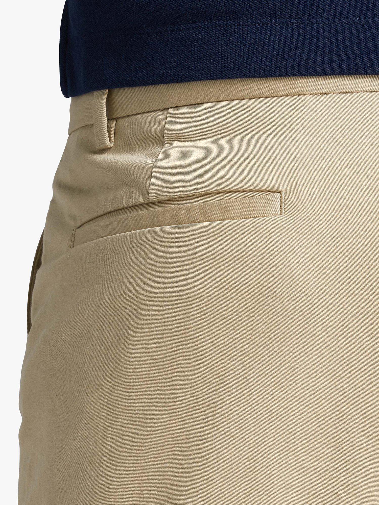 Product image 6 of 6, which shows SPOKE Sharps Cotton Blend Regular Thigh Shorts, Khaki, 32R