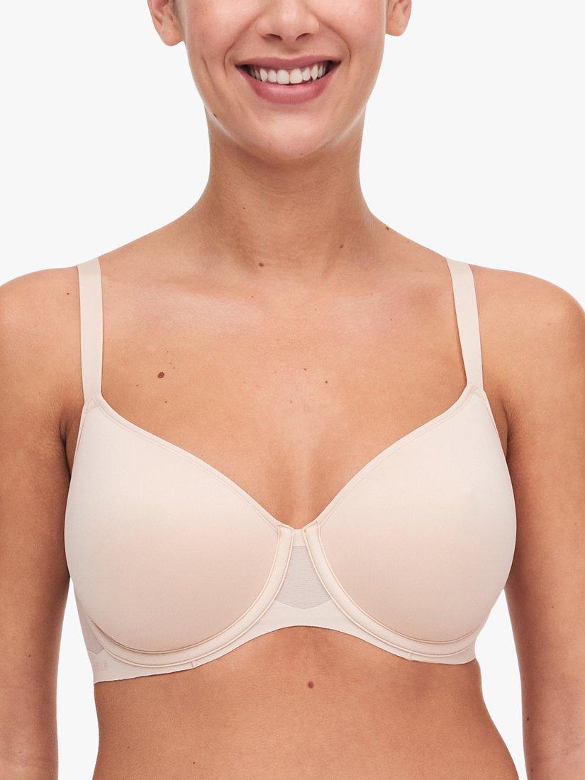 Product image 1 of 5, which shows Chantelle Pure Light Spacer T-Shirt Bra, Golden Beige, 32C