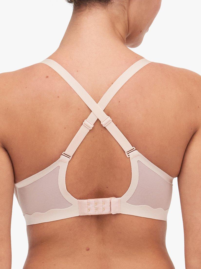 Product image 3 of 5, which shows Chantelle Pure Light Spacer T-Shirt Bra, Golden Beige, 32C