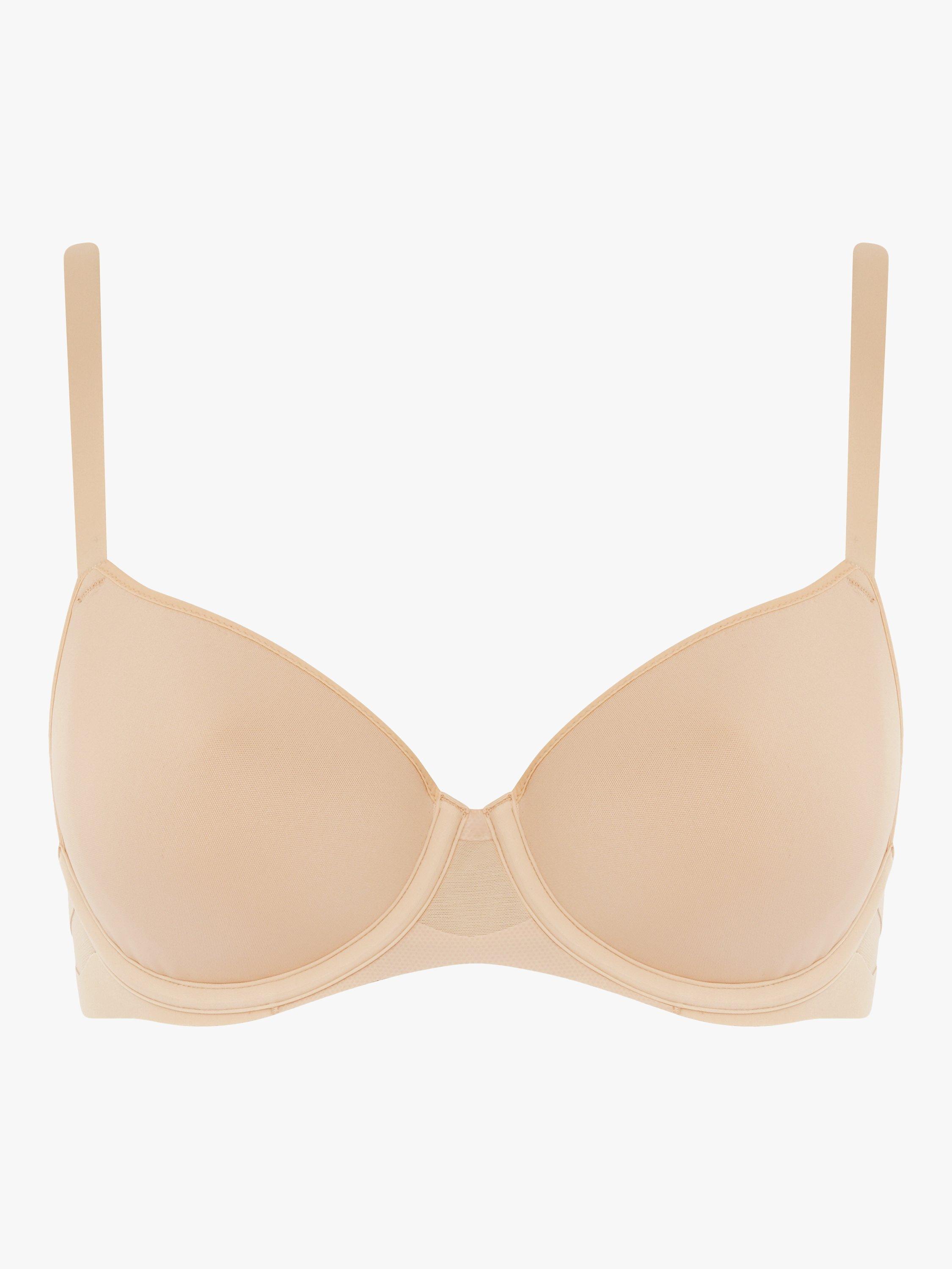 Product image 5 of 5, which shows Chantelle Pure Light Spacer T-Shirt Bra, Golden Beige, 32C