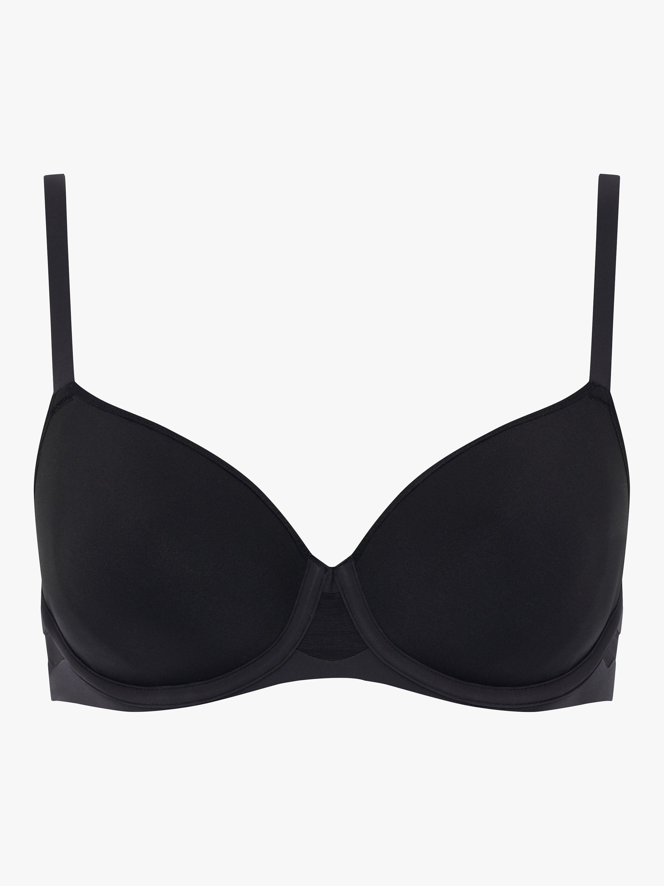 Chantelle Pure Light Spacer T-Shirt Bra, Black, 32C