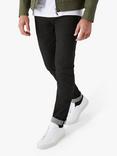 SPOKE 10oz Travel Denim Regular Thigh Jeans, Charcoal