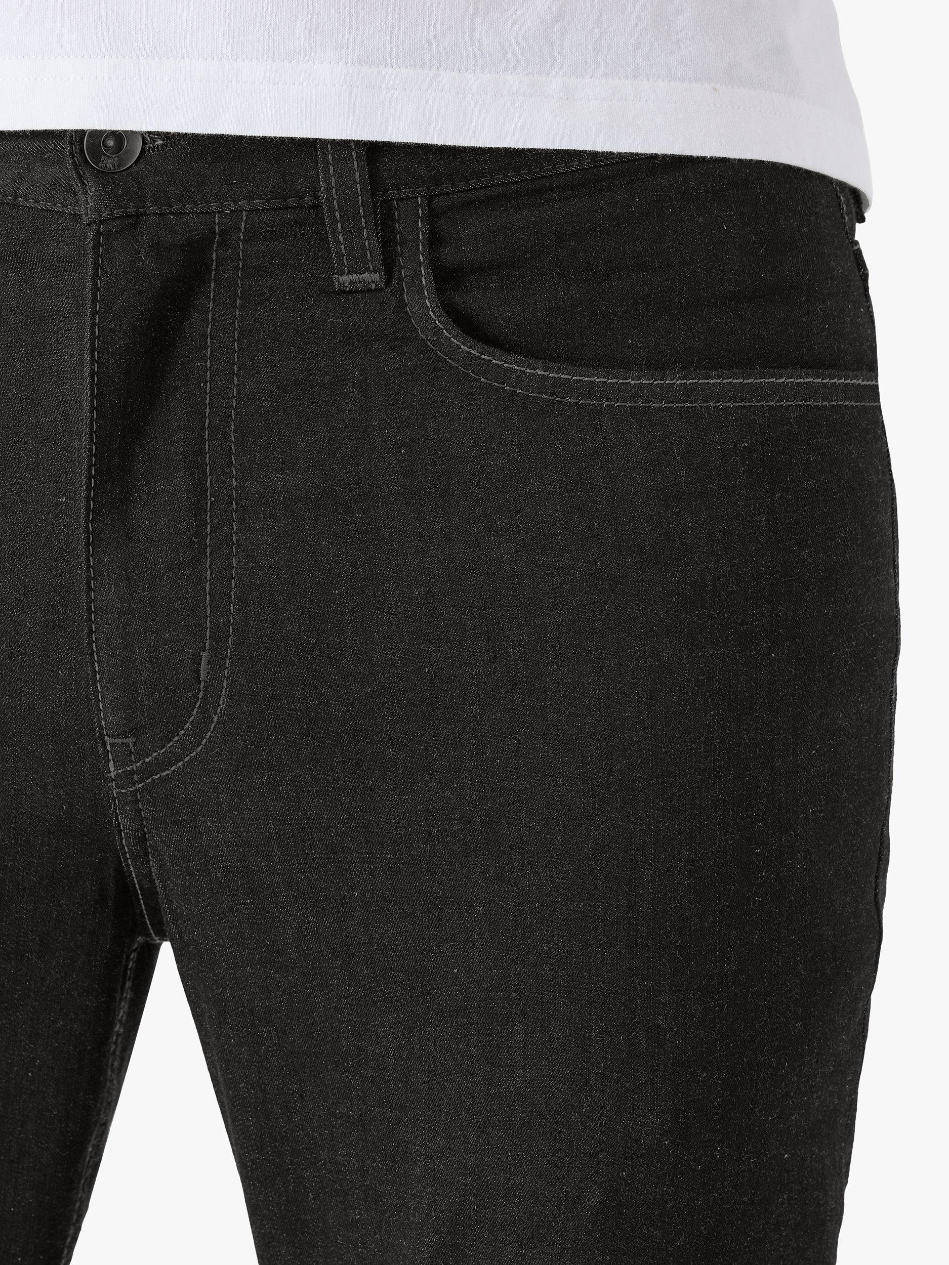 Product image 5 of 7, which shows SPOKE 10oz Travel Denim Regular Thigh Jeans, Charcoal, W30/L28
